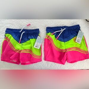 Matching Swim Trunks - 12M & 18M